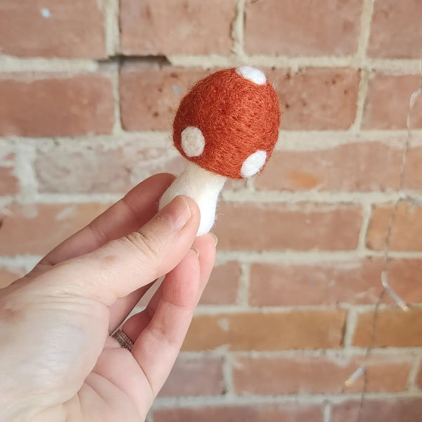 Felt Mushroom Vent Clip (more colors)