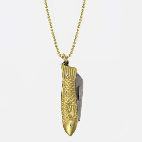 Fish Miniknife Necklace