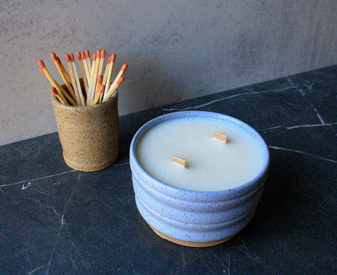 Wooden Wick Candles – Kalos Art & Decor